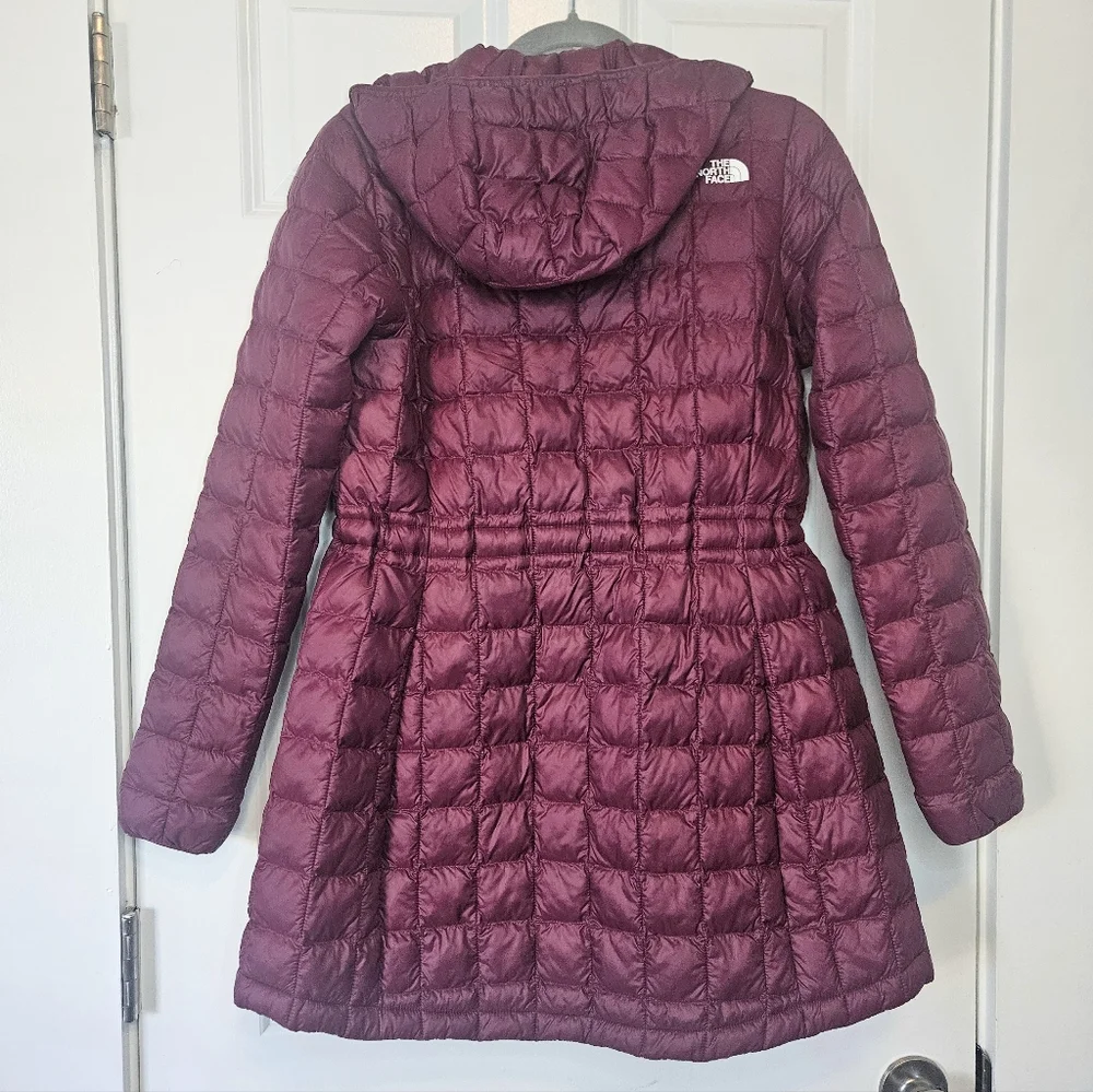 The North Face Thermoball Eco Parka Thigh-length Fitted Quilted Puffer Coat S - Picture 8 of 15